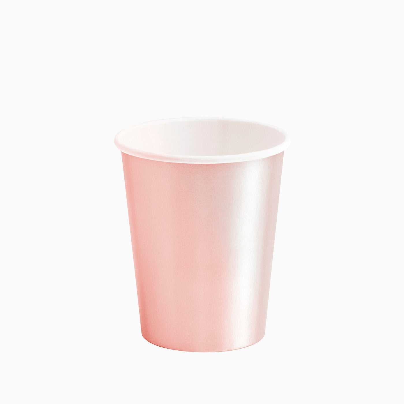 Vaso Metalizado Oro Rosa