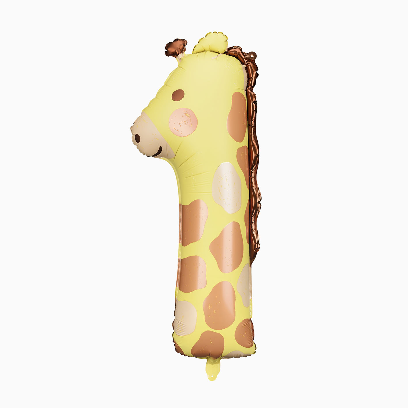 Numero 1 Palloncino Foil Giraffa