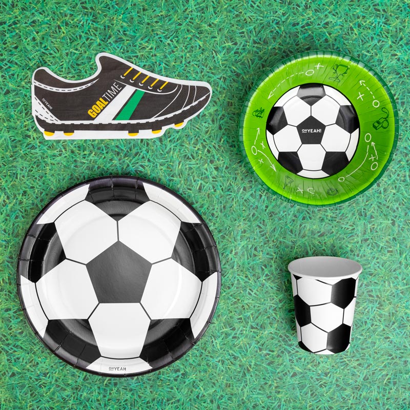 Fußball -Boot -Papier -Servietten