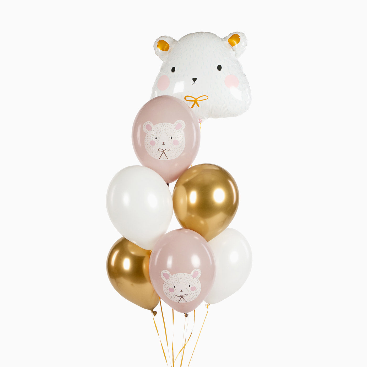 Polar Bear Balloons Set