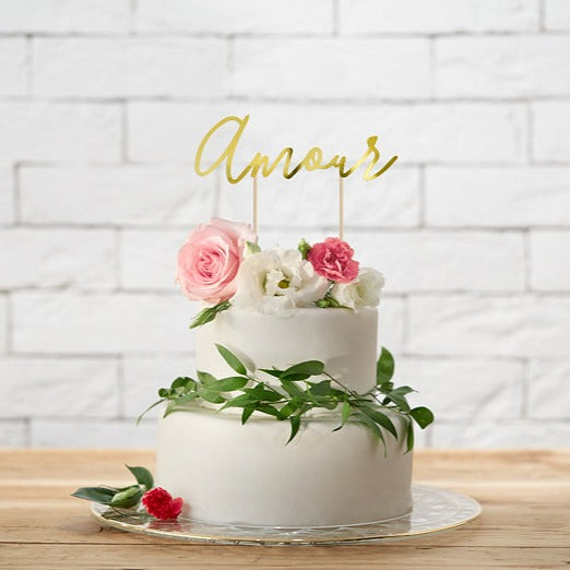 Topper Tarta Amour