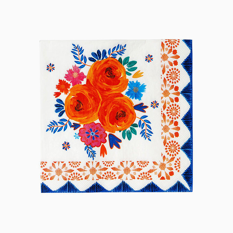 Floral Boho Paper napkins