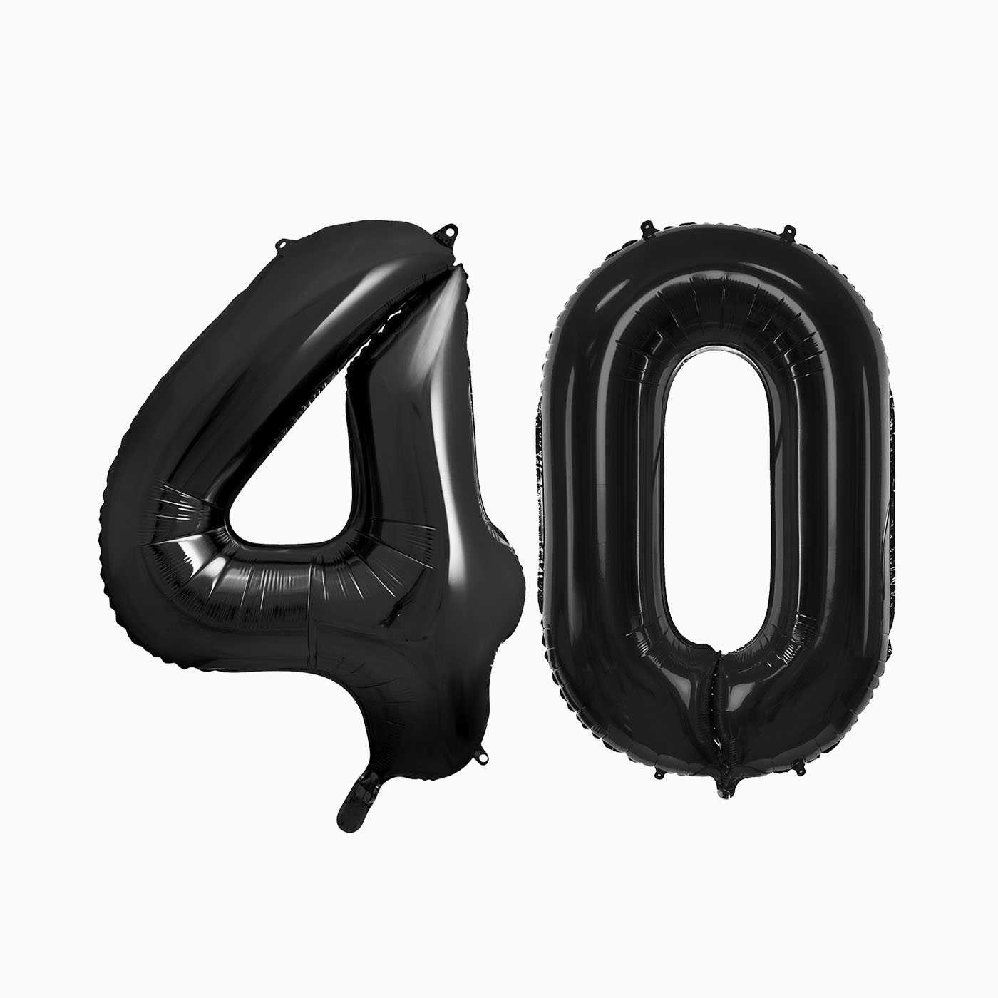 Globos 40 Foil Negro