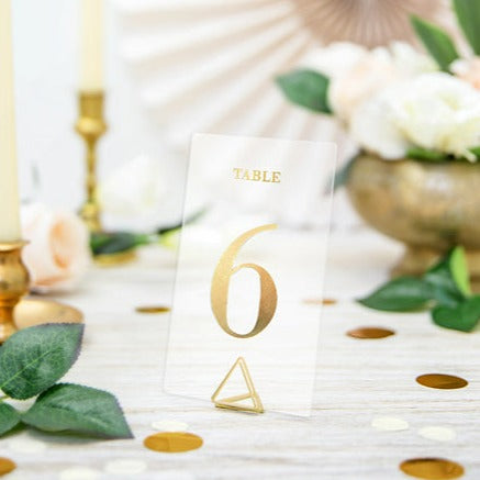 Table Numbers Gold Marssites